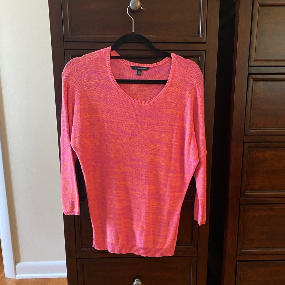 American Eagle Pink & Orange Sweater